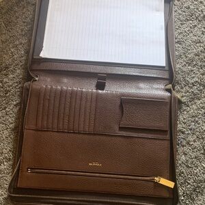 Coach Brown Leather Briefcase